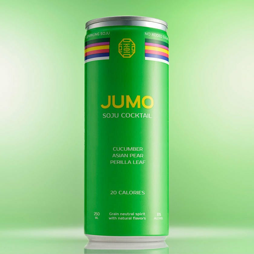 JUMO Soju Cocktail: Cucumber, Asian Pear & Perilla Leaf (4-Pack)